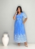 Vestido Ester com manga solta em viscolinho - comprar online