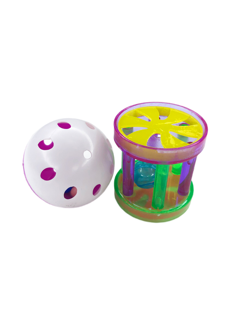 Juguete para gato con cascabel x2
