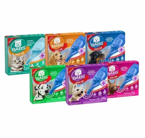 Pipetas Babs Spot On para perros y gatos