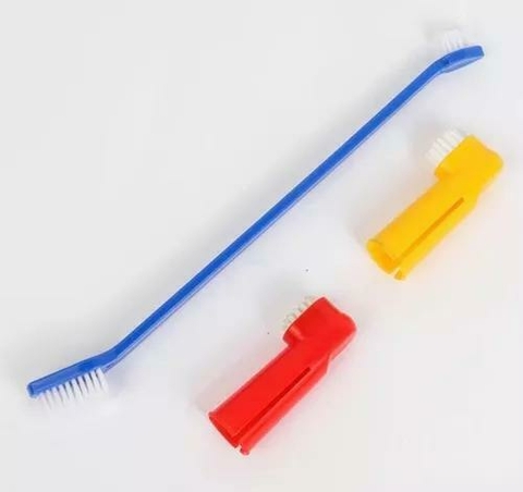 CEPILLO BUCAL X3 CON MANGO LARGO