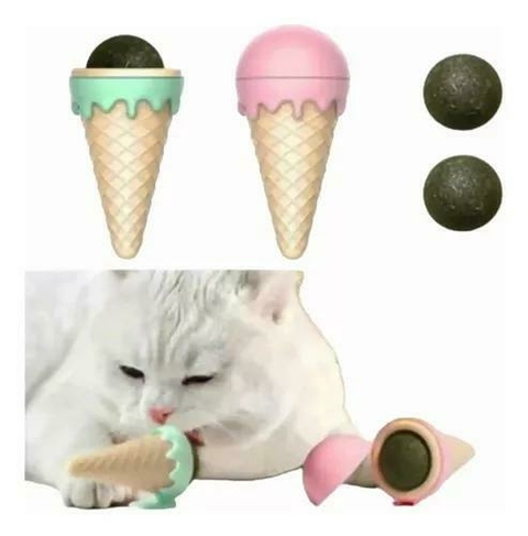 Helado con Catnip
