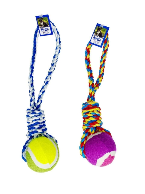 Soga Con Manija, 5 Nudos Y Pelota Tenis