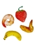 Peluche Frutal de Tela c/Chifle