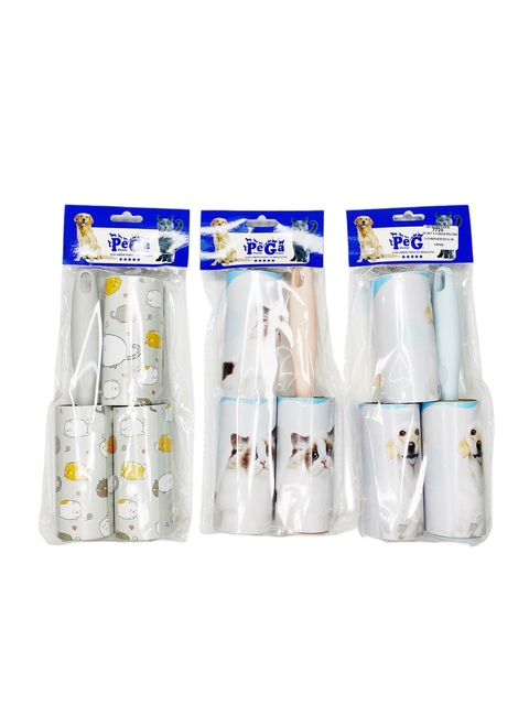 Set x3 Saca Pelusa y Repuesto