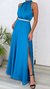 Vestido Largo Satin Azulino en internet