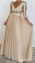 Vestido Calafate Beige/Dorado - comprar online