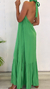 Vestido Cuello Americano Verde en internet