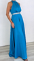Imagen de Vestido Largo Satin Azulino