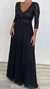 Vestido Calafate Negro/Negro - comprar online