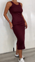 Vestido Morley Bordo - CHLOE