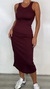 Vestido Morley Bordo