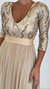 Vestido Calafate Beige/Dorado - tienda online