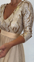 Imagen de Vestido Calafate Beige/Dorado