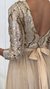 Vestido Calafate Beige/Dorado - tienda online