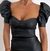 Imagen de Vestido Cuero Negro