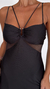 Vestido Margarita Negro - tienda online