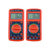 Kit 2 Multímetro Digital Tensão Corrente Resistência Capacitância Diodo Transistor Hfe Md-360 Portátil Instrutherm