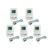 Kit 5 Termômetro Digital Alarme Temperatura Interna Externa Imã Traseiro Gravação Sensor Th-200 Portátil Instrutherm