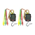 Kit 2 Fasímetro Trifásico Detecção Presença Fase Rotação Pontas Prova Spi-500 Portátil Instrutherm Com Estojo