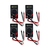 Kit 4 Multímetro Digital Tensão Corrente 3½ Dígitos Resistência Diodo Hfe Ponta Prova Md-300 Portátil Instrutherm