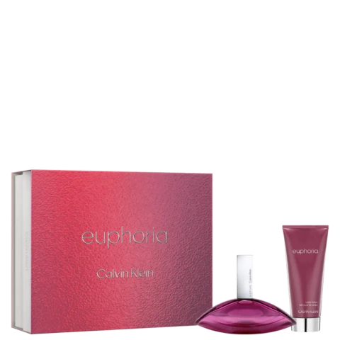 Kit Calvin Klein Euphoria Woman - Perfume EDP 100ml + Hidratante 100ml