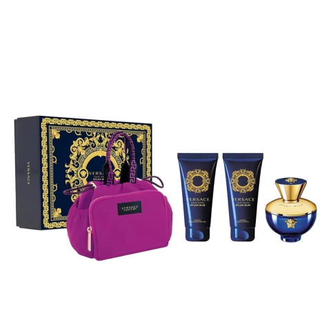 Kit Versace Dylan Blue F - 4 Produtos