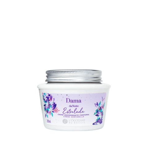 Creme Desodorante Corporal L´Occitane Au Brésil Dama da Noite Estrelada 200ml