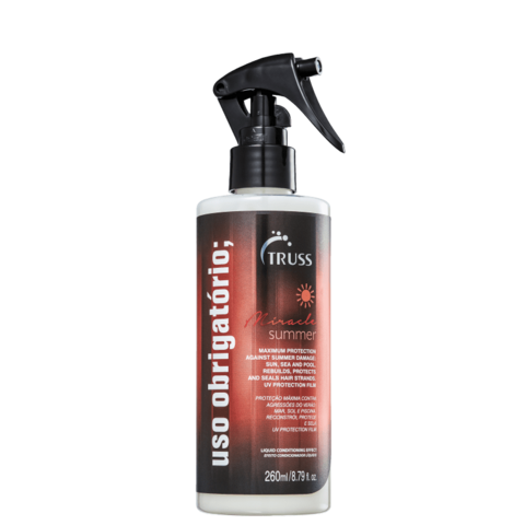 Tratamento Reconstrutor Truss Uso Obrigatório Miracle Summer 260ml