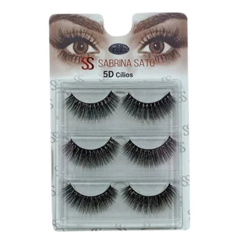 Cilios Postiços 5d 3 Pares Sabrina Sato Ss-1867