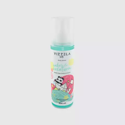 Body Splash Infantil Vizzela 200ml - Ondas de Aventura
