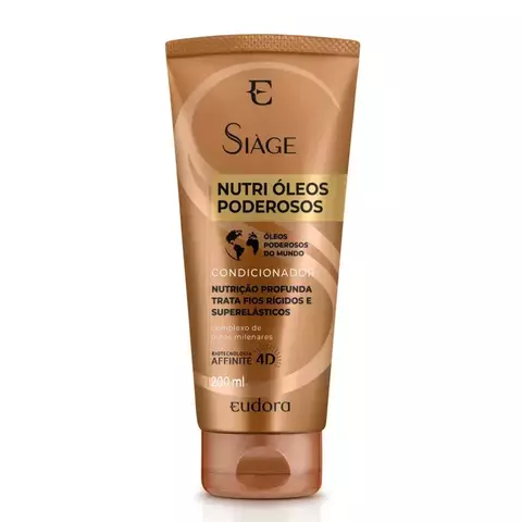 Condicionador Eudora Siàge Nutri Óleos Poderosos 200ml