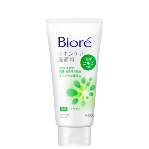 Sabonete de Limpeza Facial Bioré Wash Acne Care 130g