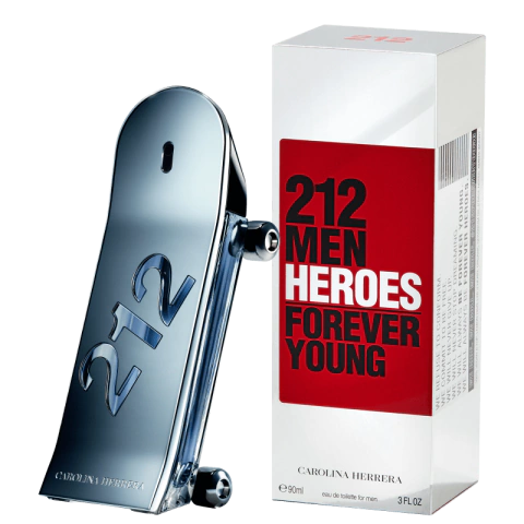 Perfume Masculino Carolina Herrera 212 Men Heroes Eau de Toilette 90ml