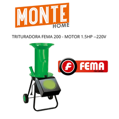 TRITURADORA FEMA 200 - MOTOR 1.5HP --220V - comprar online