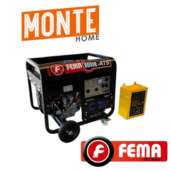 GENERADOR FEMA 8000-TRIFASICO-16HP-6.5KW-380V-C/ATS - comprar online
