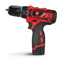 TALADRO DUCATI - A BATERIA 12V.- 1,5Ah-MANDRIL 10MM SIN CARBONES