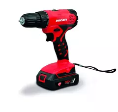 TALADRO DUCATI - A BATERIA 12V.- 1,3Ah-MANDRIL 10MM -SIN CARBONES