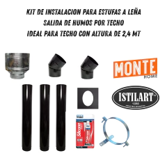 KIT DE INSTALACION PARA PARED ENLOZADO 6" en internet