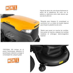 TRACTOR STIGA TORNADO 5108 - -12,5HP-452c:c.-42"(108CM) - MONTE HOME