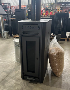 Imagen de Lepen Dual Ecologic 12.000 kcal 90m2 Pellet y Leña