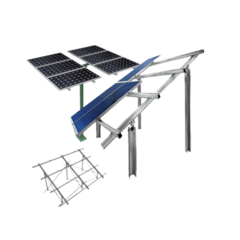 ESTRUCTURA P/PANEL SOLAR 40W- 2-BASES-