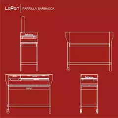 PARRILLA BARBACOA LEPEN - tienda online