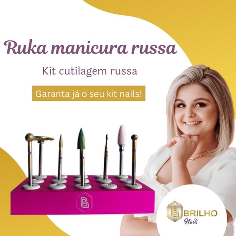 KIT CUTILAGEM RUSSA RUKA MANICURA RUSSA