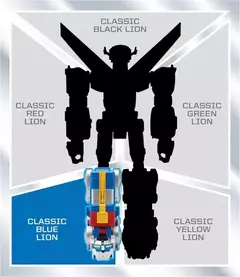 Voltron: Defensor del Universo | 40° Aniversario | PLAYMATES (SET DE 5 FIGURAS)