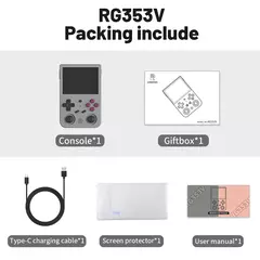 Consola ANBERNIC RG353V - GRIS - comprar online