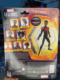 Miles morales Spider-verse Marvel legends en internet