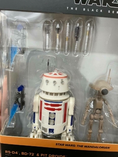 Imagen de PACK DE DROIDES R5-D4, BD-72 & PIT| Black Series