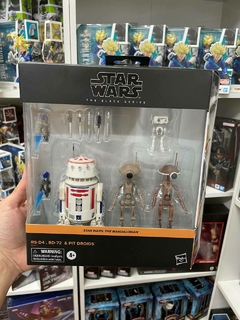 PACK DE DROIDES R5-D4, BD-72 & PIT| Black Series