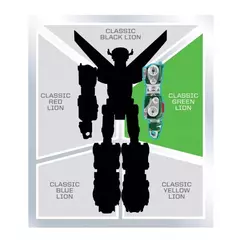 Voltron: Defensor del Universo | 40° Aniversario | PLAYMATES (SET DE 5 FIGURAS) en internet