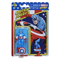 Capitán América | Retro Collection 3.75" | Marvel Legends - Zampaku Store